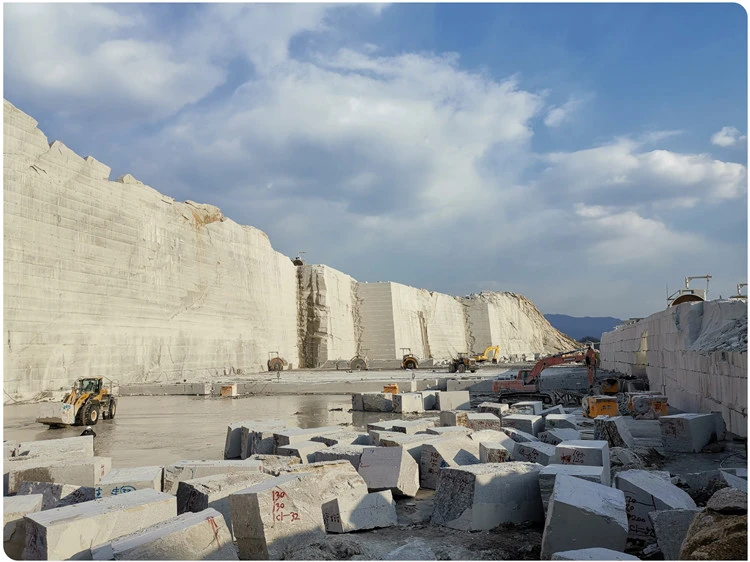 Our Granito Bianco Sardo quarry Our Granito Bianco Sardo quarry
