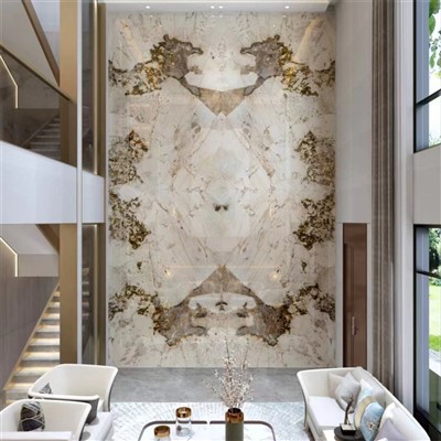 Роскошный мрамор для стен вестибюля отеля